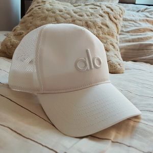 All White Trucker Hat (never worn)